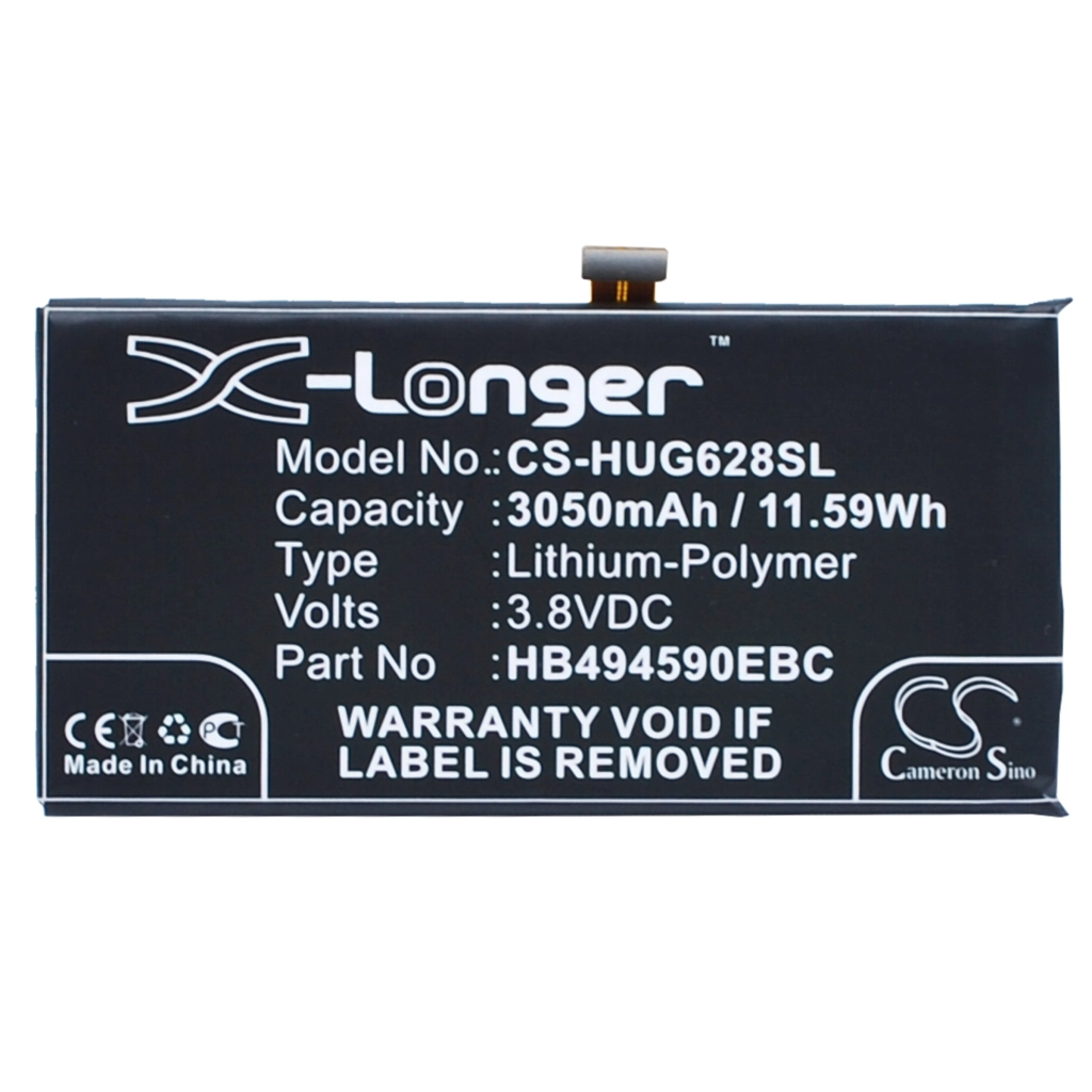 Batterijen Vervangt HB494590EBC
