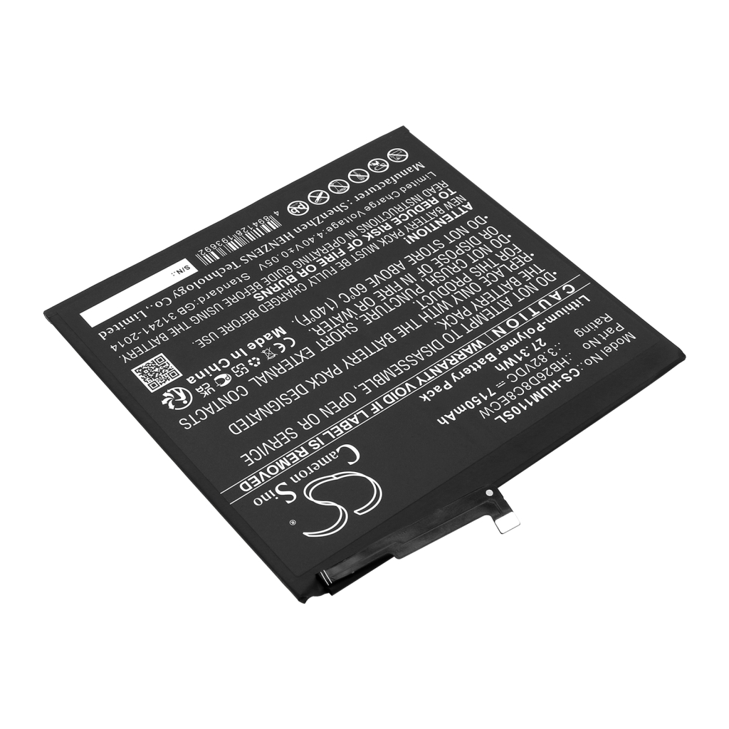 Compatibele batterijvervanging voor Huawei HB26D8C8ECW