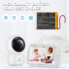 Compatible battery replacement for HeimVision BAT-HV3-A2