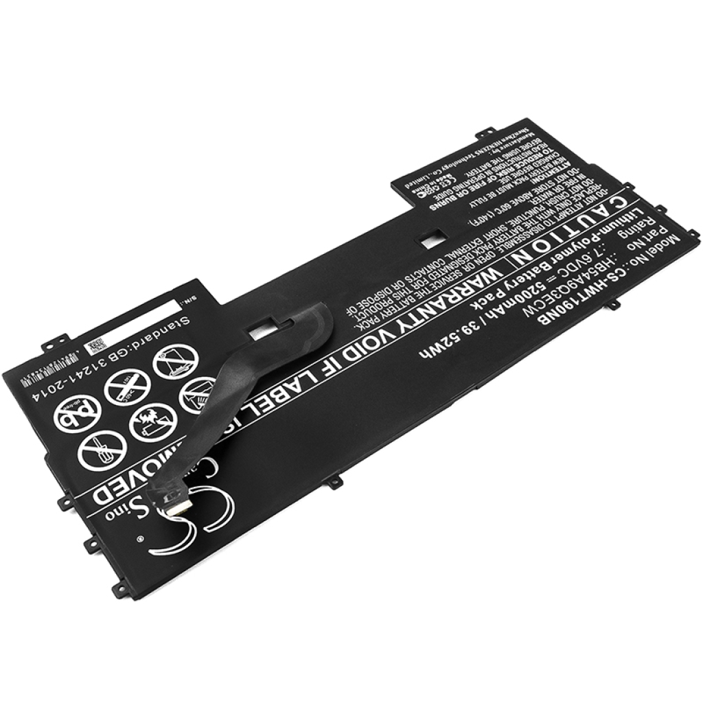 Battery compatible with Huawei CS-HWT190NB
