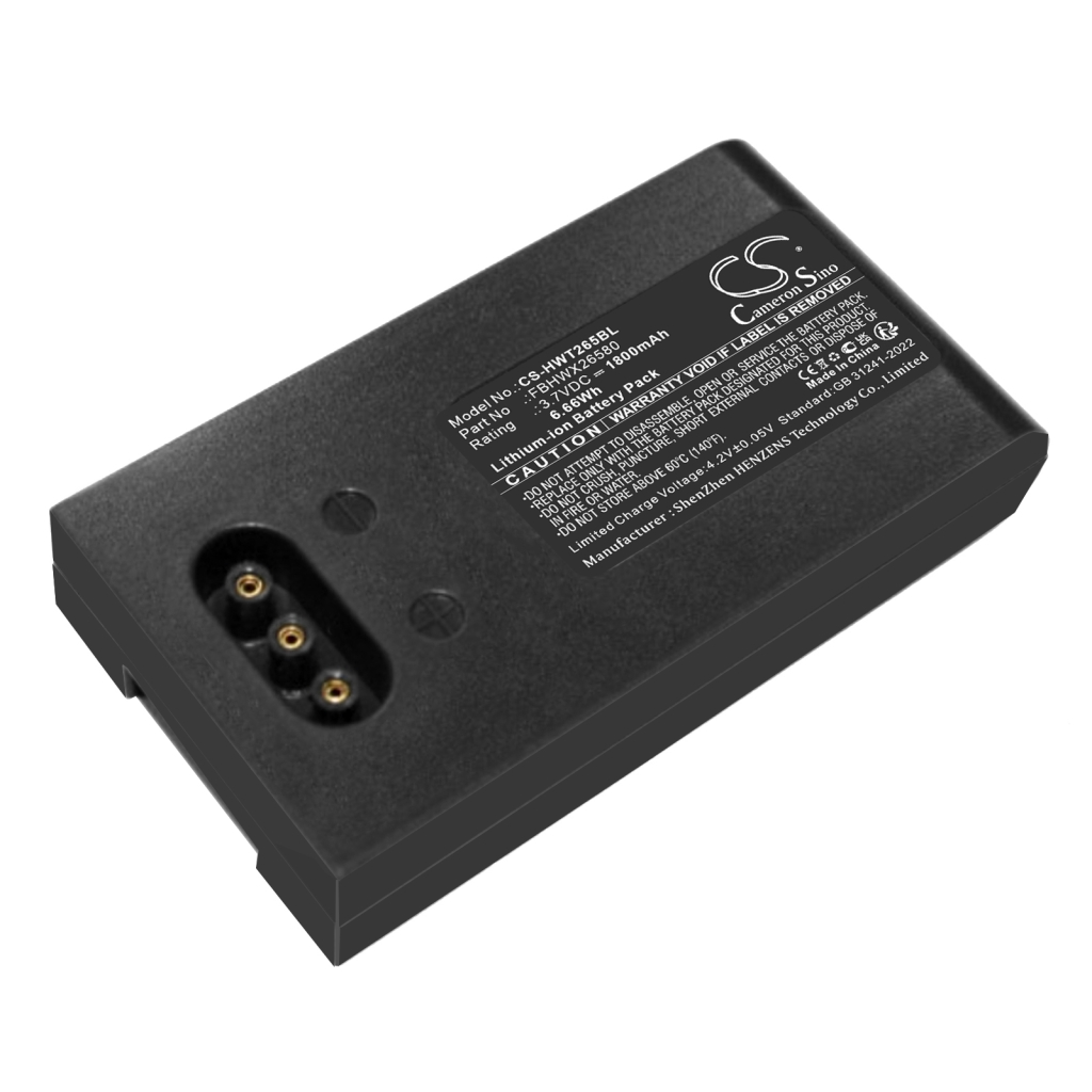Batterijen Vervangt FBHWX26580