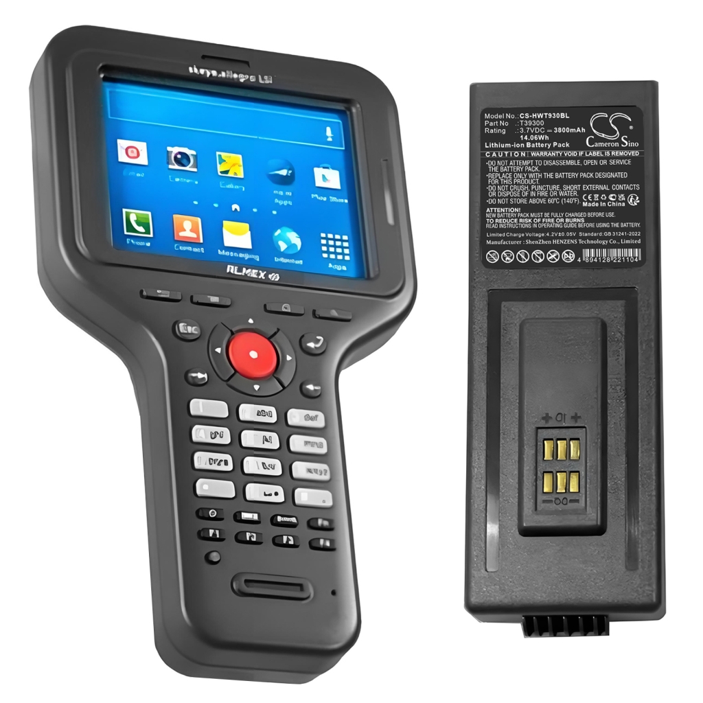 BarCode, Scanner Battery Hoft 