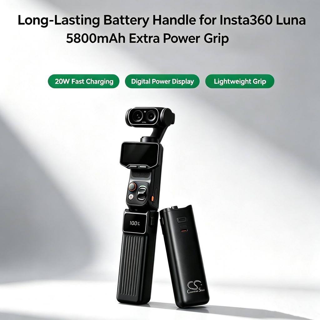 Batterijen compatibel met Insta360 Luna Luna CS-HYD136MC