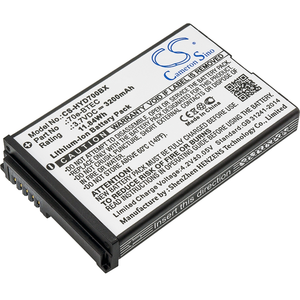 Batterijen Vervangt BAT-EXTENDED-01