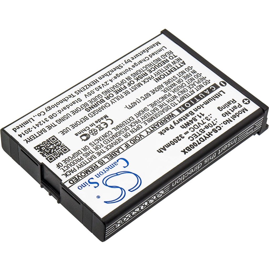 Batterijen Vervangt BAT-EXTENDED-01