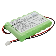 Compatibele batterijvervanging voor Honeywell 103-301179,300-03864-1,BW-B72K,GP130AAM6BMX,LKP500-4B...