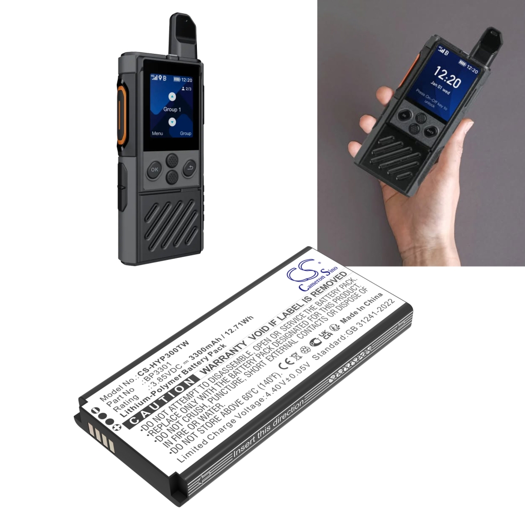 Batterijen Batterij voor tweerichtingsradio CS-HYP300TW