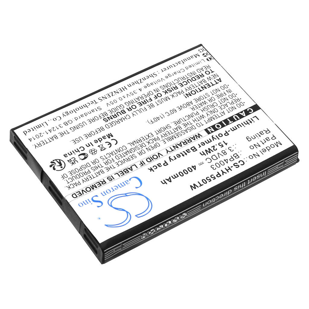 Batterij voor tweerichtingsradio Hytera CS-HYP550TW
