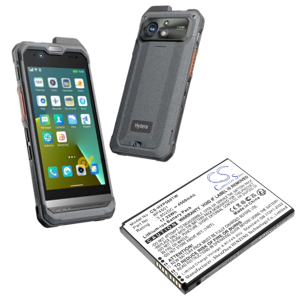 Batterij voor tweerichtingsradio Hytera CS-HYP560TW