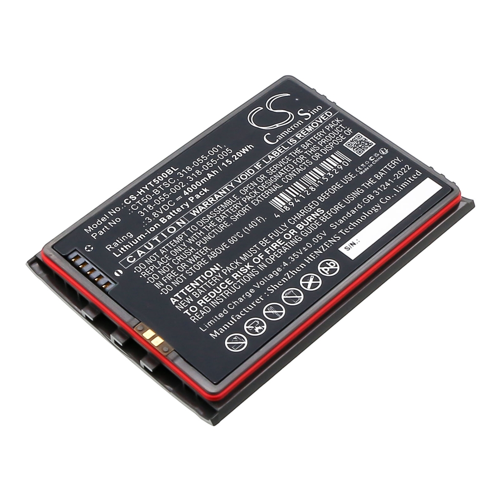 Batterij barcode, scanner Dolphin CS-HYT500BL