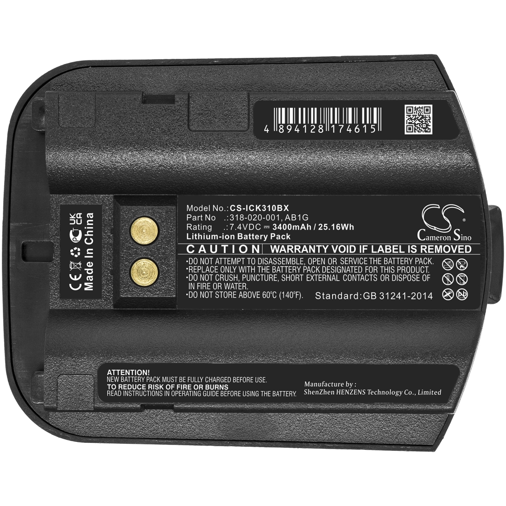 Batterijen Vervangt AB1G