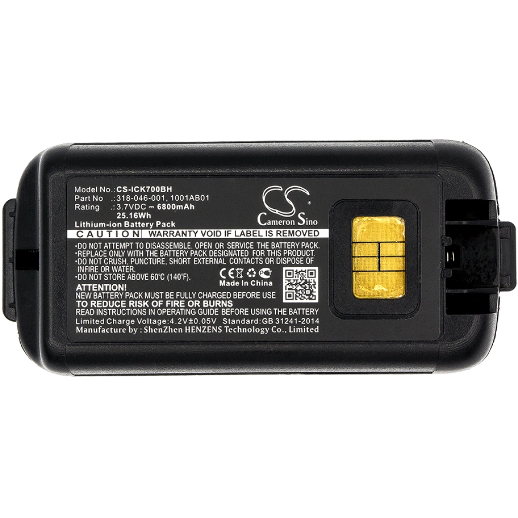 Batterijen Vervangt 1001AB02
