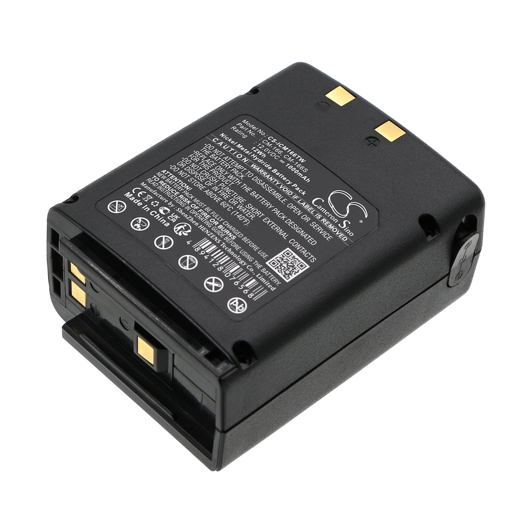 Batterij voor tweerichtingsradio Icom CS-ICM166TW
