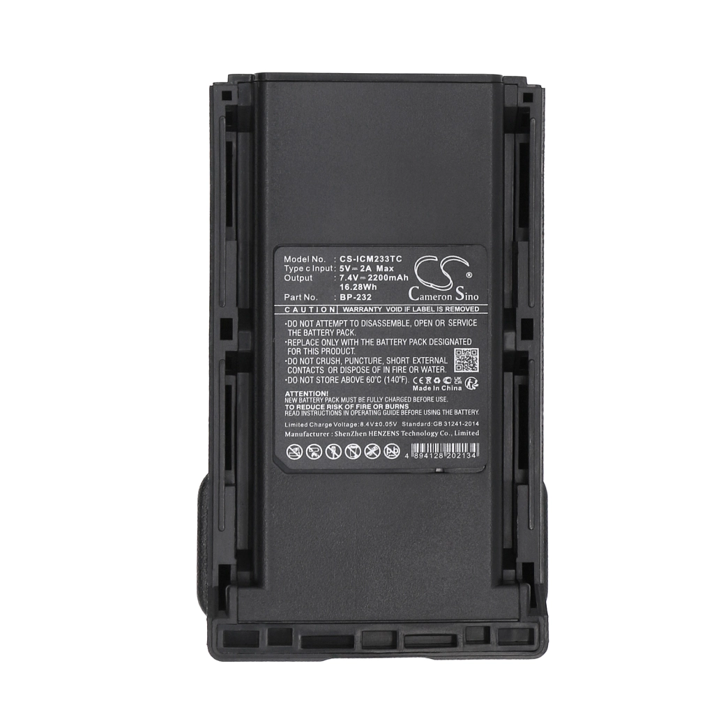 Batterijen Vervangt BP-231N