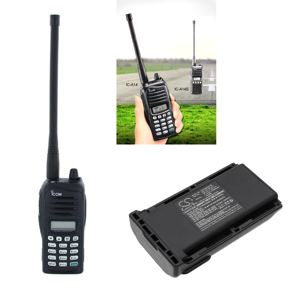 Batterij voor tweerichtingsradio Icom IC-F14