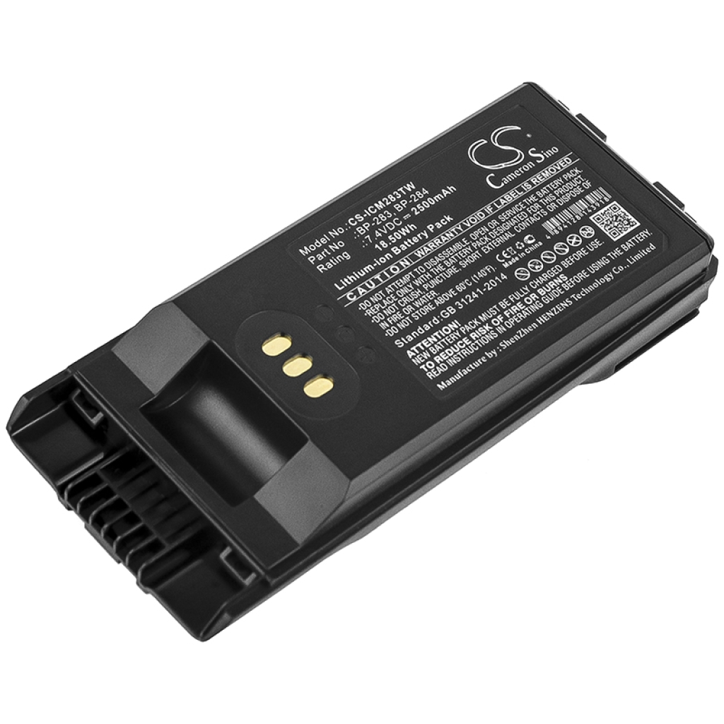 Batterij voor tweerichtingsradio Icom IC-F3400DPT