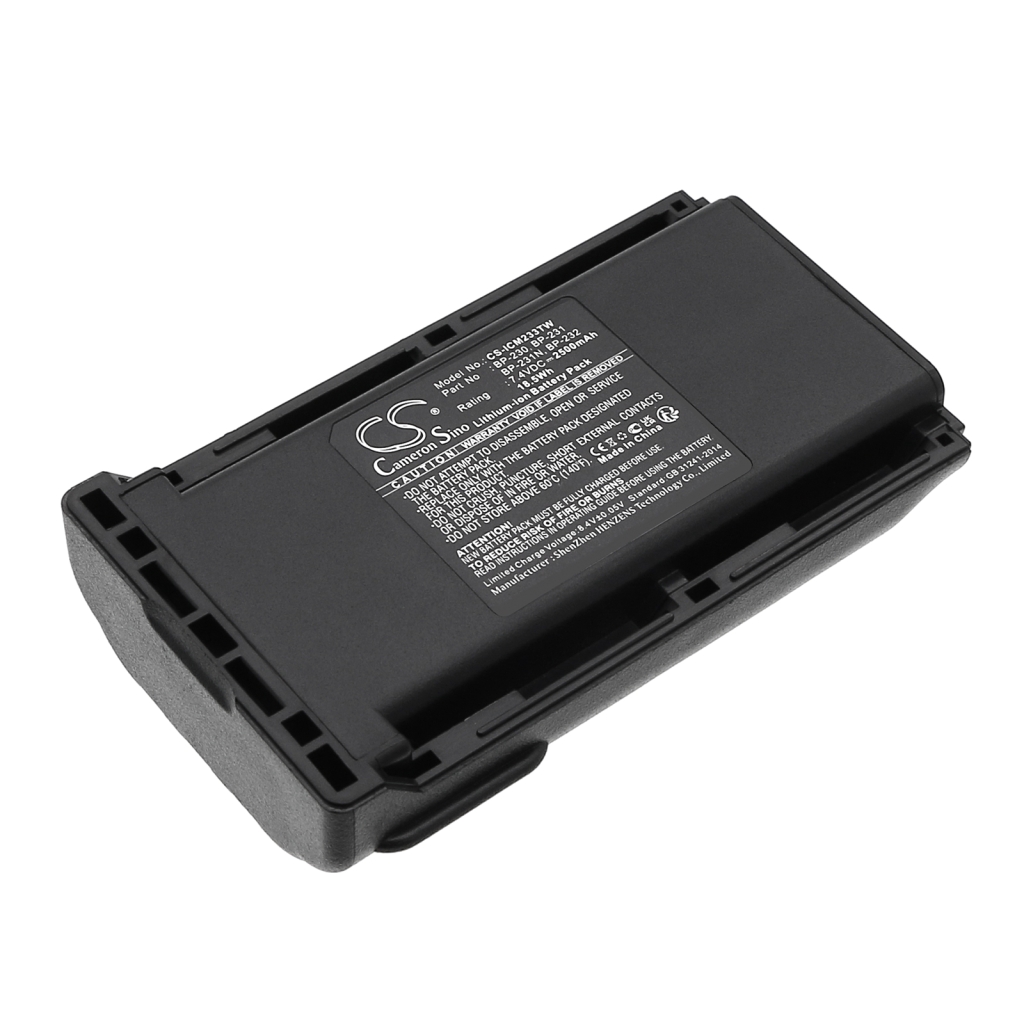 Two-Way Radio Battery Icom IC-F4161DT
