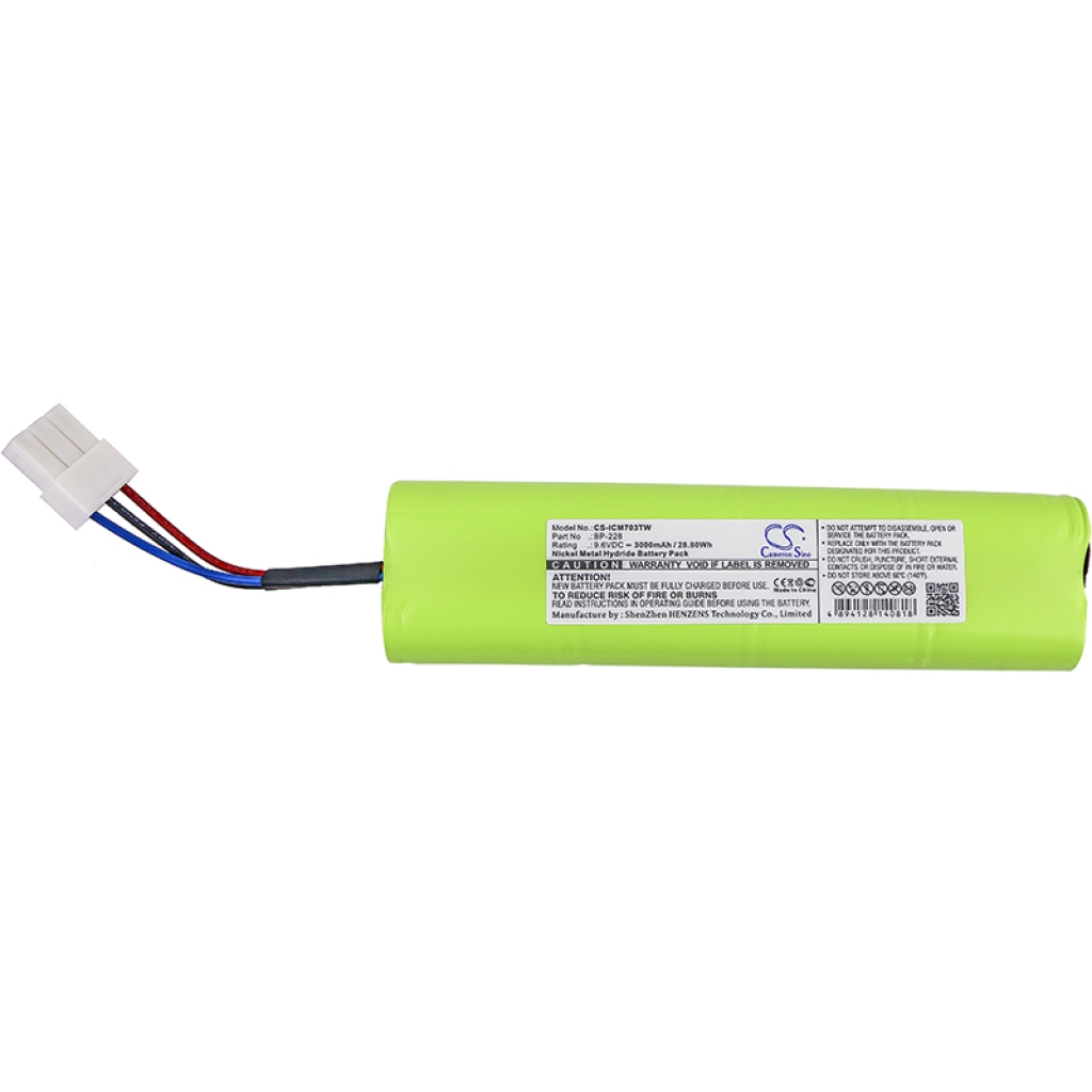 Batterij voor tweerichtingsradio Icom CS-ICM703TW