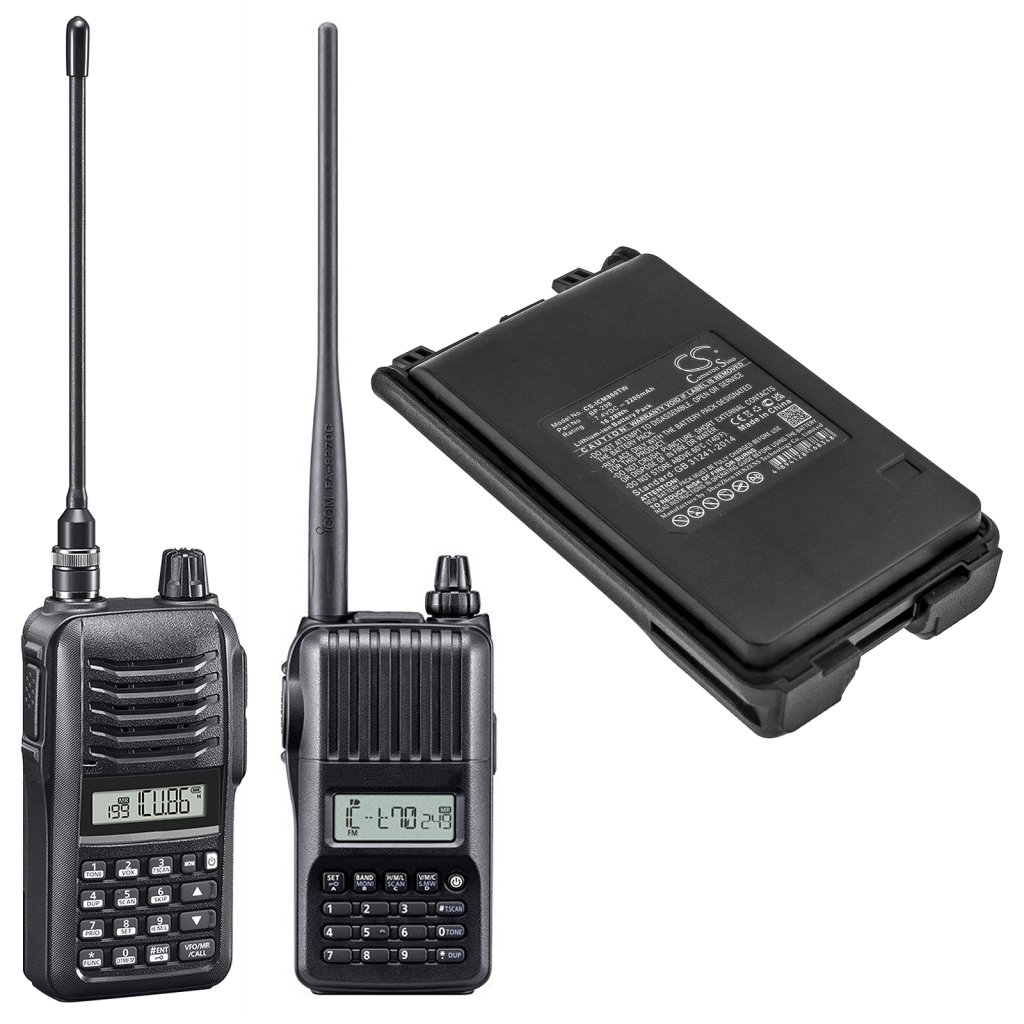 Batterij voor tweerichtingsradio Icom CS-ICM860TW