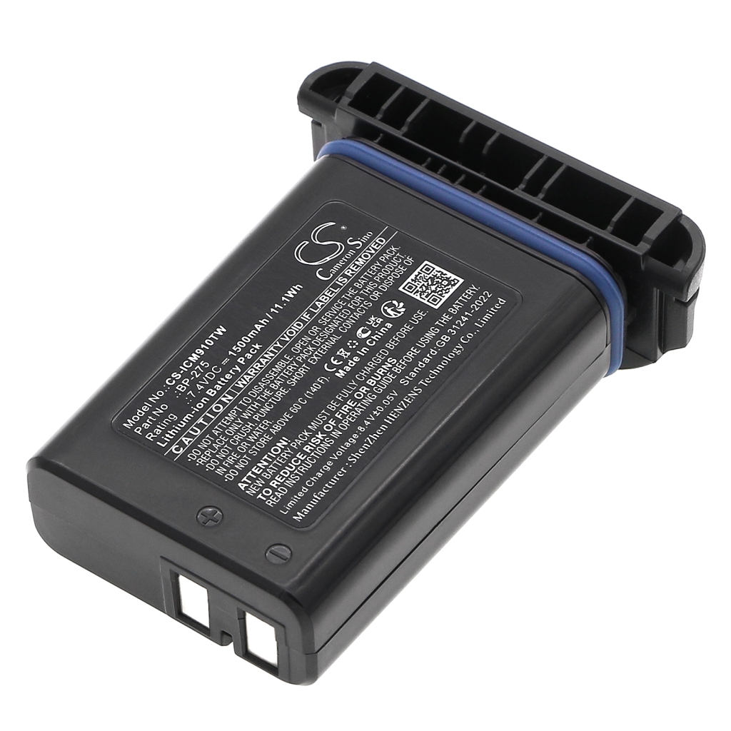 Batterij voor tweerichtingsradio Icom CS-ICM910TW
