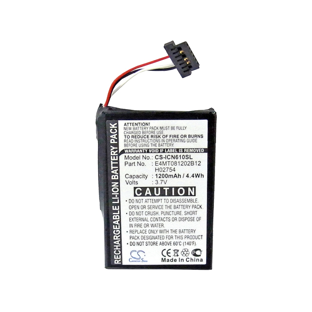 GPS, Navigator Batterij Mitac CS-ICN610SL