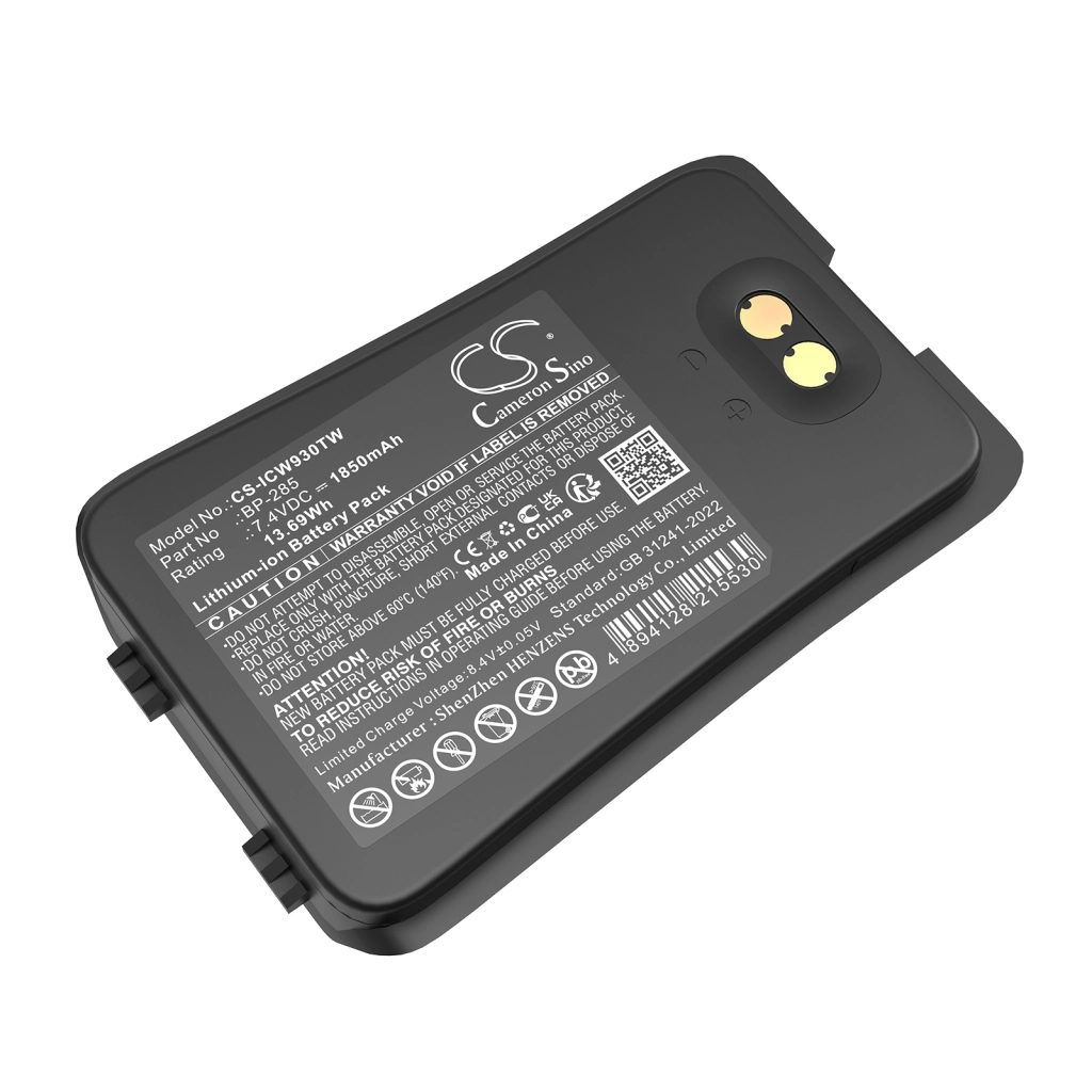 Batterijen Batterij voor tweerichtingsradio CS-ICW930TW