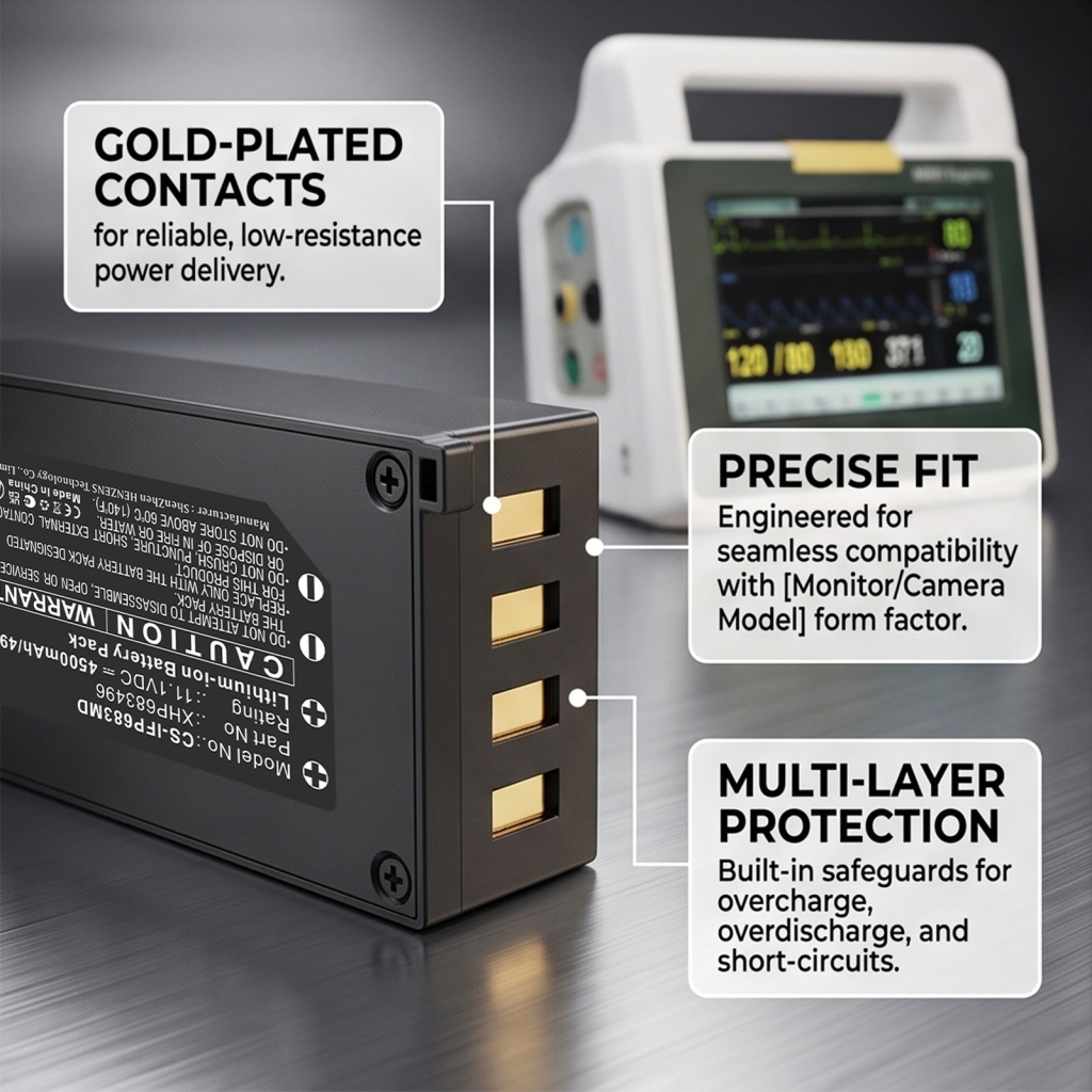 Battery compatible with Infinum CS-IFP683MD