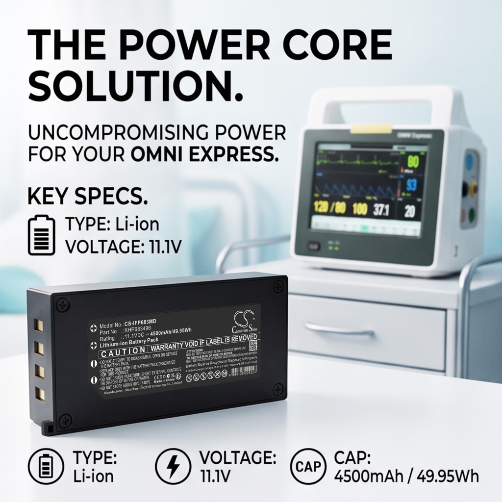 Battery compatible with Infinum CS-IFP683MD
