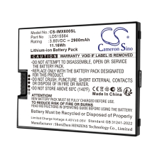 Compatible battery replacement for Ingenico LD515564
