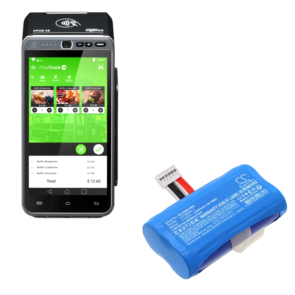 Batterij voor betaalterminal Landi A8 Pro-92D3