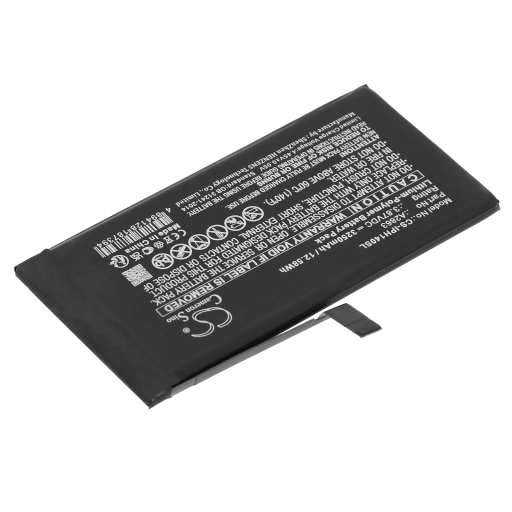 Compatibele batterijvervanging voor Apple A2863