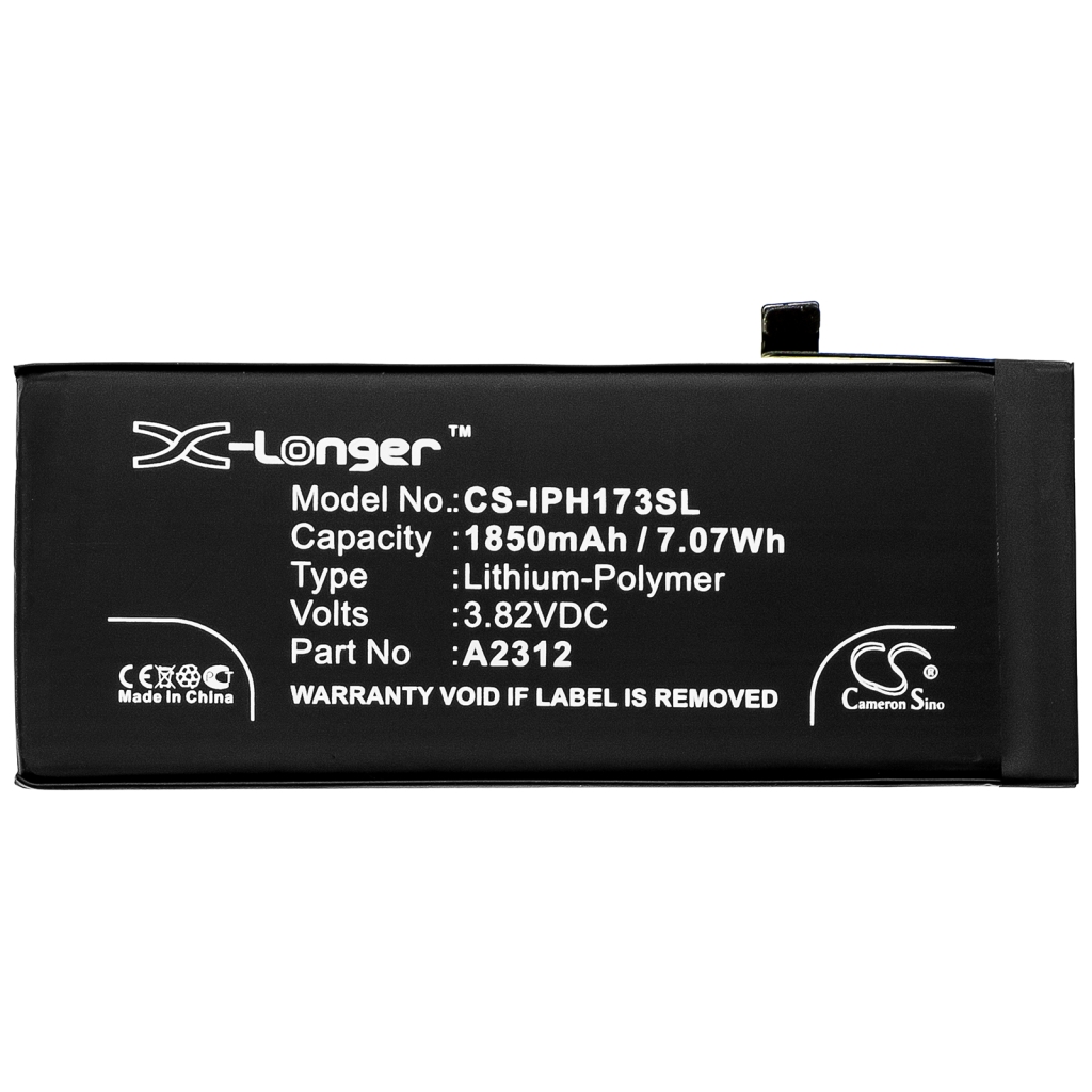 Compatibele batterijvervanging voor Apple A2312