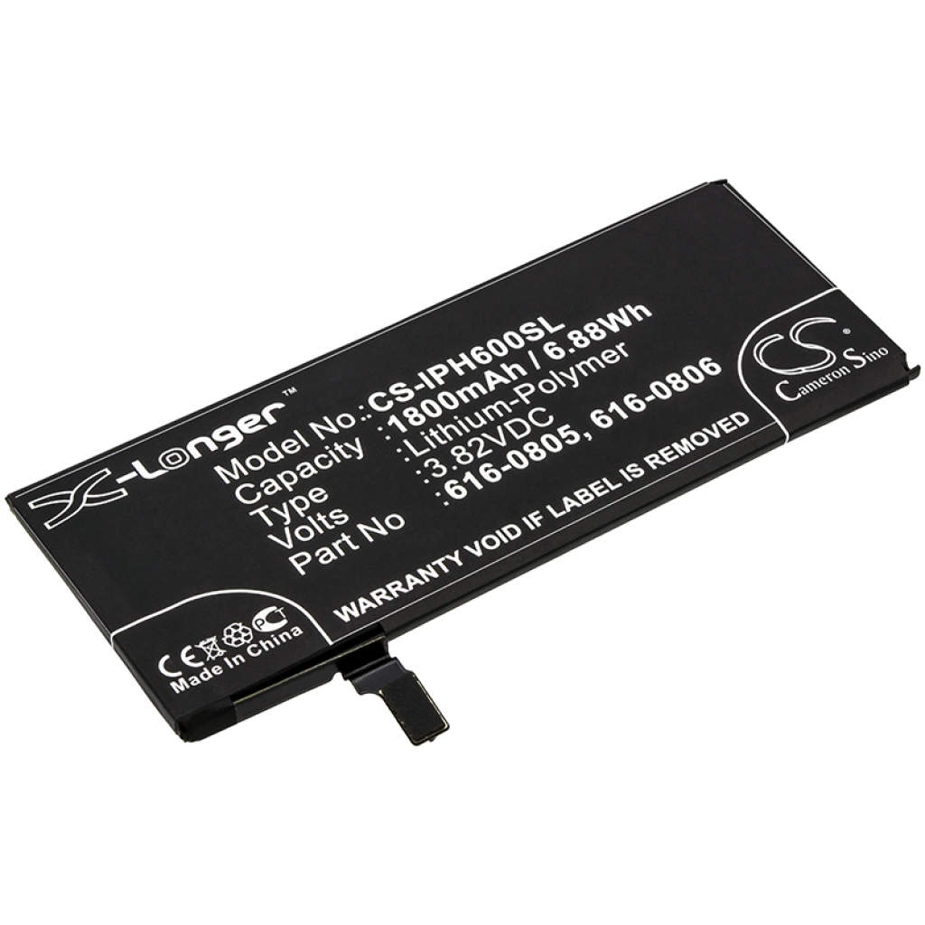 Batterijen Vervangt 616-0806