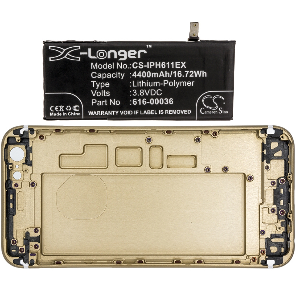 Battery compatible with Apple CS-IPH611EX