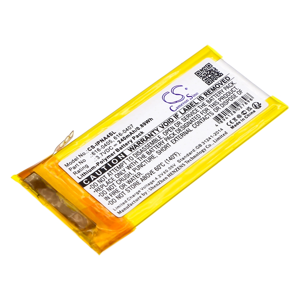 Batterij voor MP3, MP4, PMP Apple CS-IPNA4SL