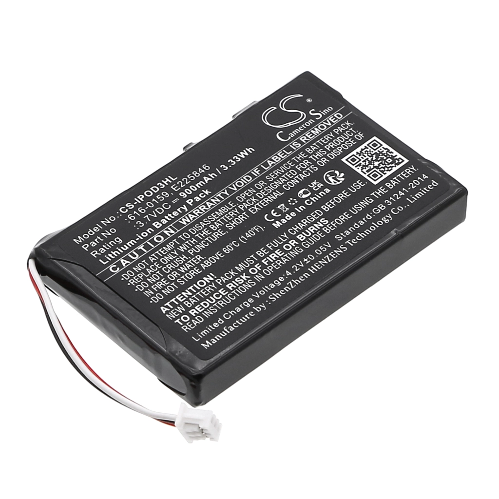 Batterijen Vervangt 616-0159