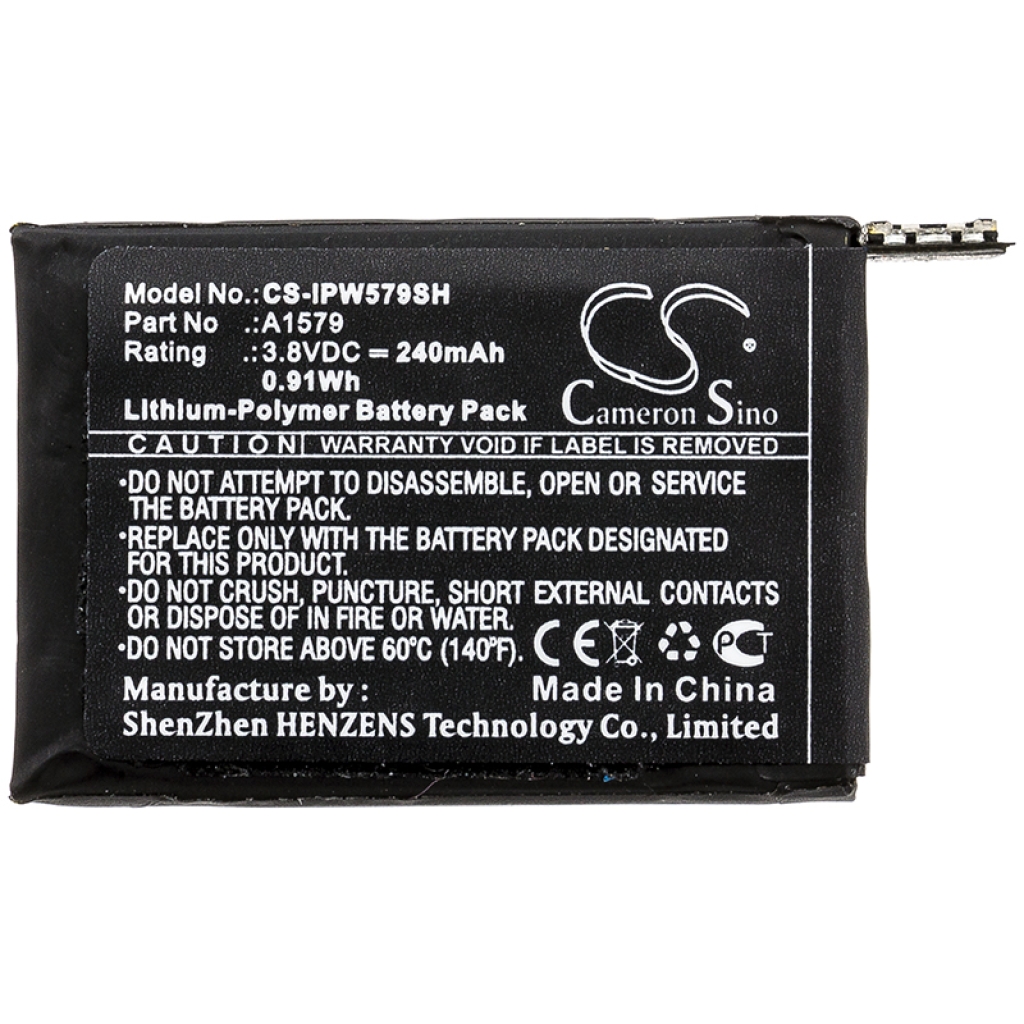 Compatible battery replacement for Apple A1579