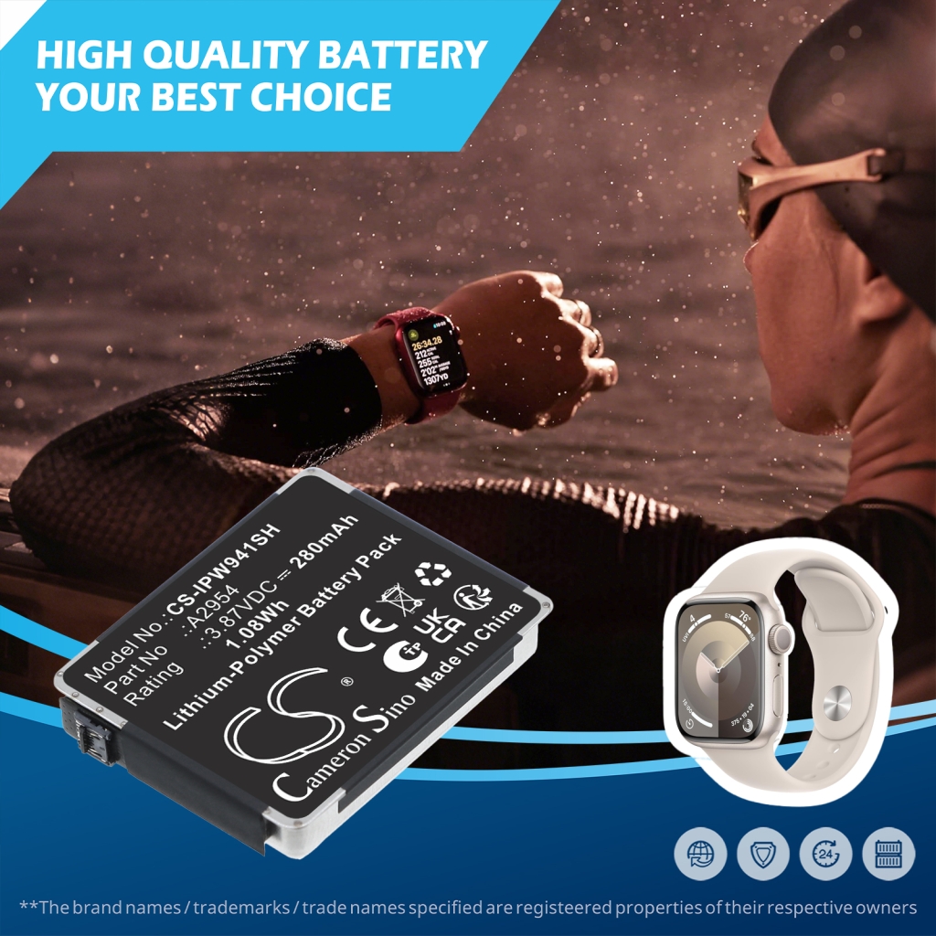 Batterij Vervangt A2954