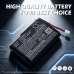 Battery compatible with Garmin BTI CS-IQ3600XL