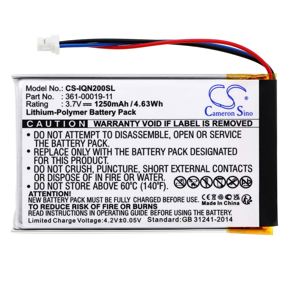 GPS, Navigator Batterij Garmin CS-IQN200SL