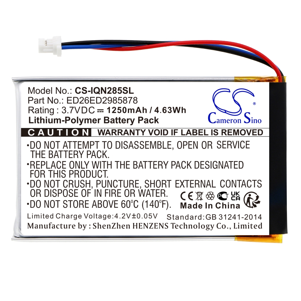 GPS, Navigator Batterij Garmin CS-IQN285SL