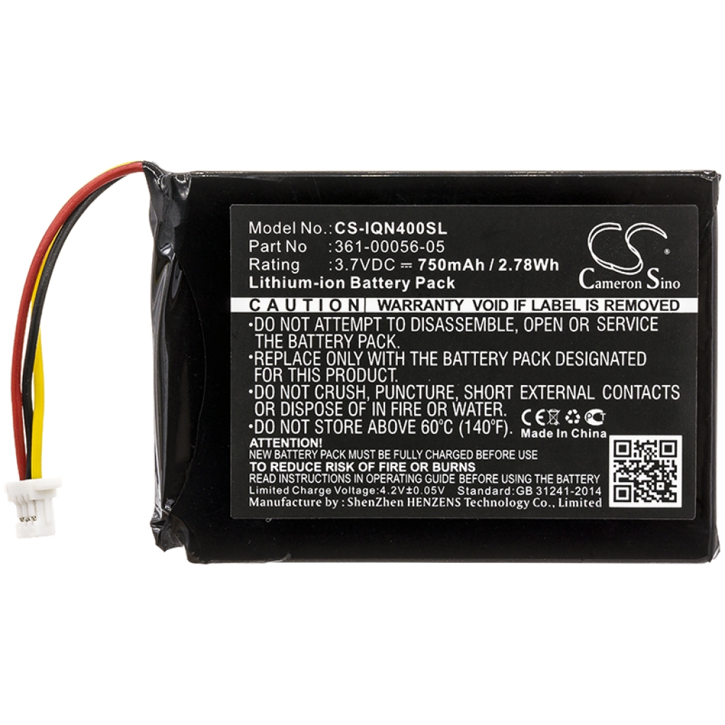 GPS, Navigator Batterij Garmin CS-IQN400SL