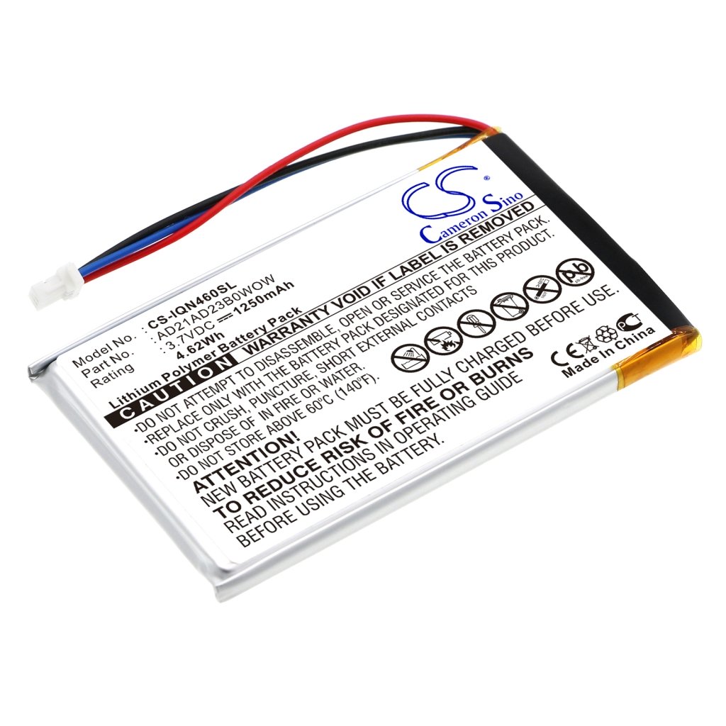 Compatibele batterijvervanging voor Garmin AD21AD23B0WOW