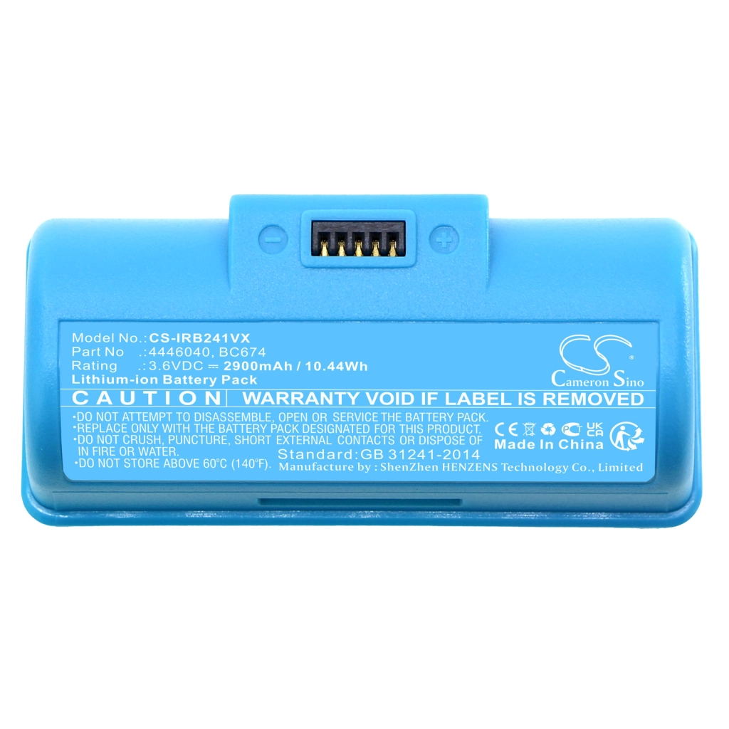 Vacuum Battery iRobot CS-IRB241VX
