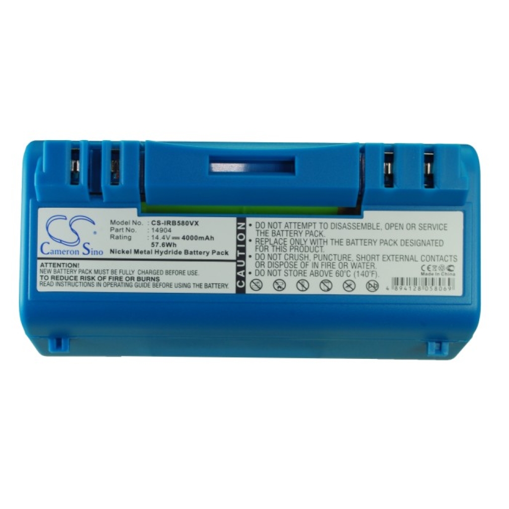 Batterijen voor stofzuigers iRobot CS-IRB580VX