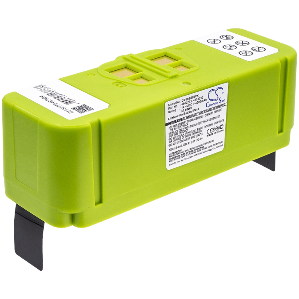 iRobot Batterijen voor stofzuigers CS-IRB980VX