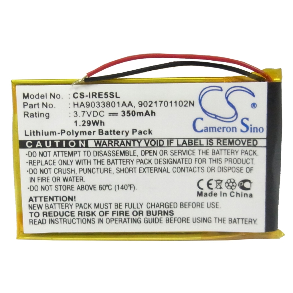 Battery compatible with iRiver CS-IRE5SL