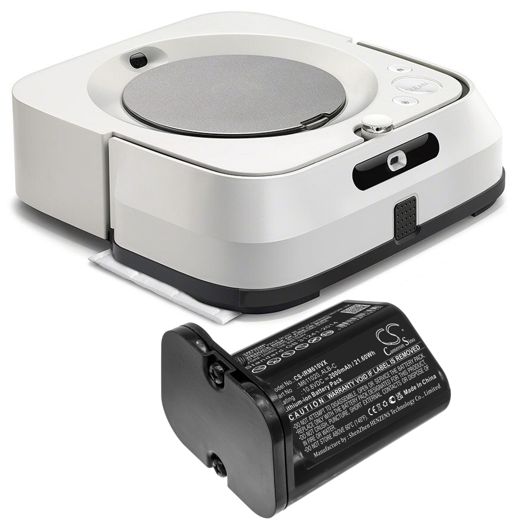 Batterijen voor stofzuigers iRobot CS-IRM610VX