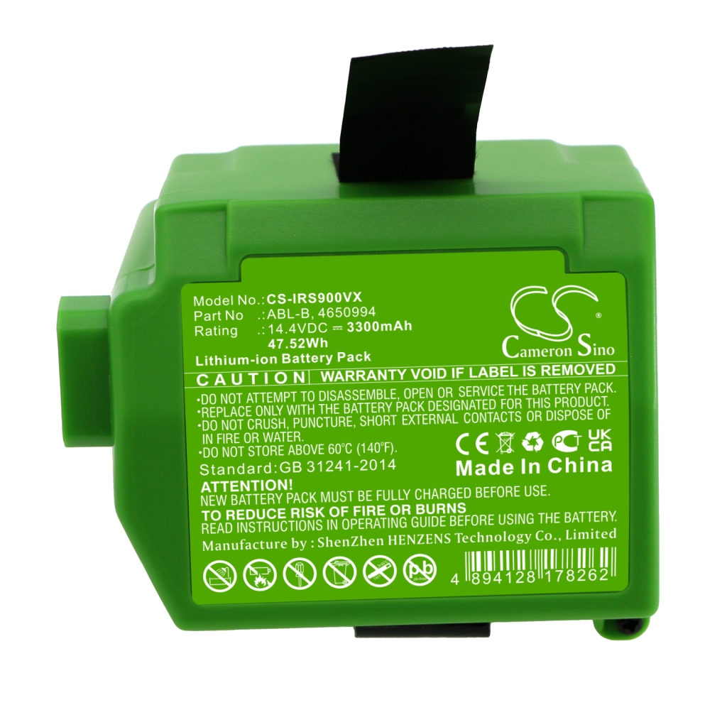 iRobot Batterijen voor stofzuigers CS-IRS900VX