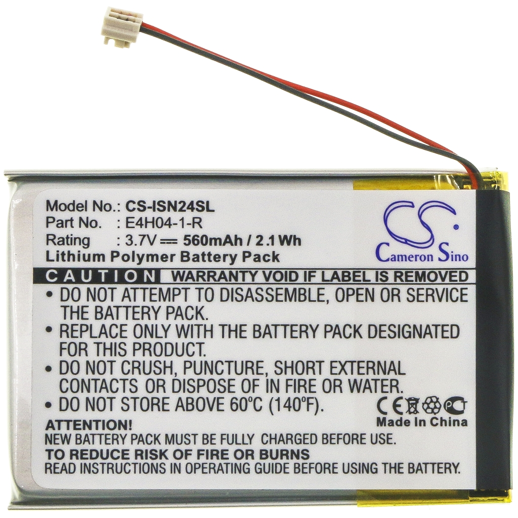 Batterij voor MP3, MP4, PMP INSIGNIA CS-ISN24SL